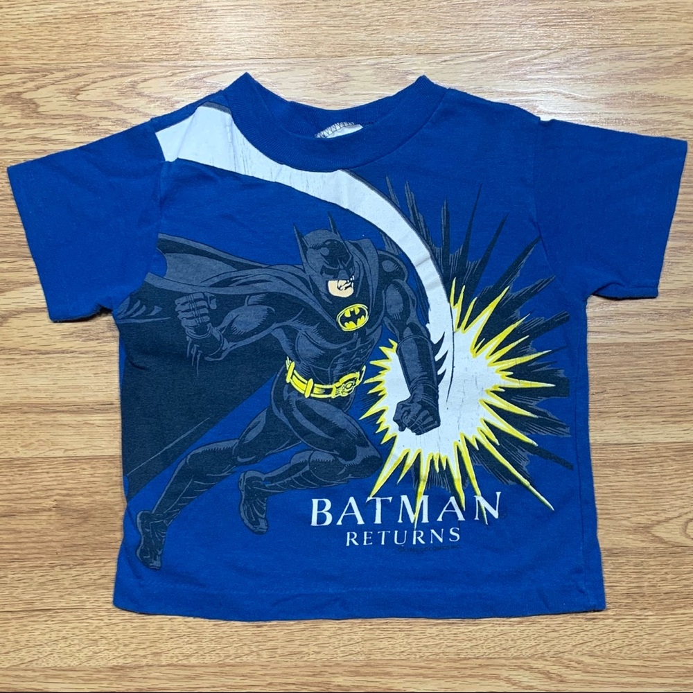 Vintage 1992 Batman Returns Movie T Shirt Youth